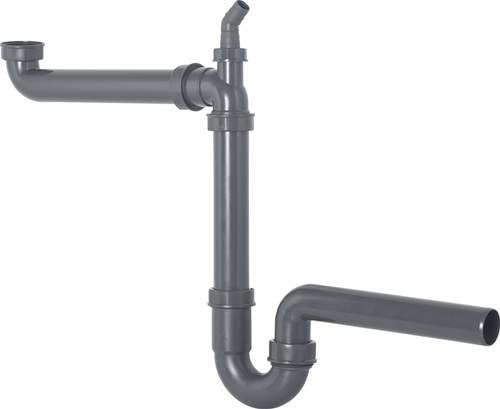 Cornat platzsparender Siphon 1 1 2 x40 - t353103r