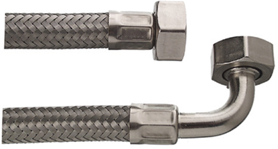 Cornat Waschmaschinen-Zulaufschlauch 2m50 Edelstahl – T357216