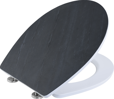 Cornat WC-Sitz Duroplast SC Stein zw - ksdsc240