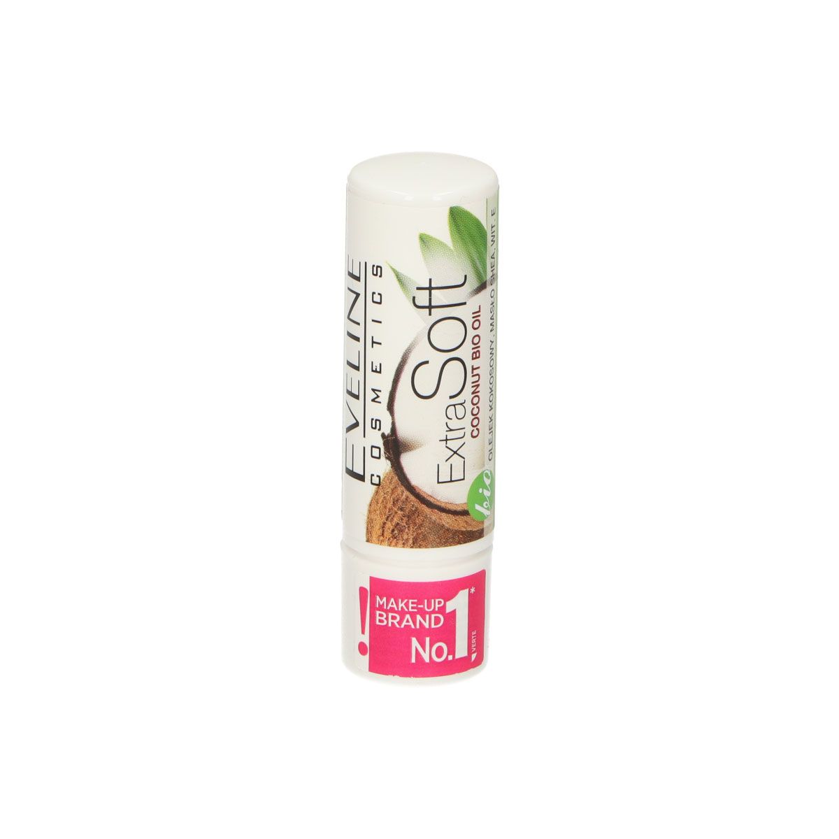 Eveline extra weicher Bio-Lippenbalsam Kokosnuss Display 24 Stück