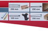 Connex-Säge mit 5 Sägeblättern 256 1c – cox817005