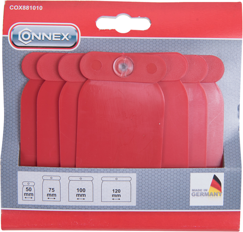 Connex Japanspachtel-Set Kunststoff 4-teilig – cox881010