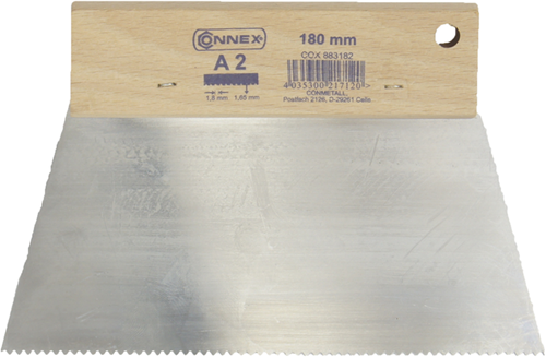 Connex-Klebekamm 180 mm 1,80 x 1,65 mm A2 – cox883182