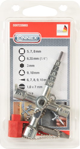 Connex-Mehrfachschlüssel für den Bau – coxt235003