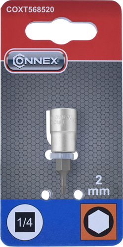 Connex 1 4 Steckschlüssel 6-seitig 2,0 mm – coxt568520