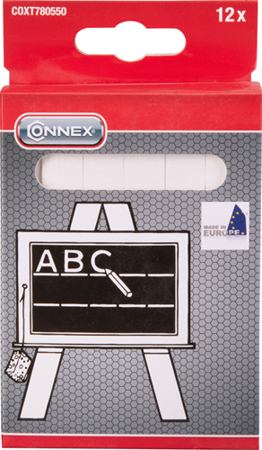 Connex Kreide weiß 12 Stück – coxt780550
