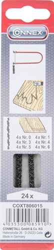Connex Dekupiersägeblatt Zarsa Mix Holz (24s) – Coxt806015