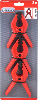 Connex Klebeklemme 110 mm Kunststoff 3 Stück – coxt864532 - afbeelding 2