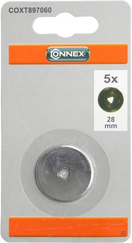 Connex Ersatzklinge rotierende Klinge 28 mm 5 Stück – coxt897060