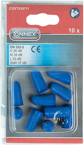 Connex-Ohrstöpsel 37 dB EN352-2 10 Stück – coxt938711