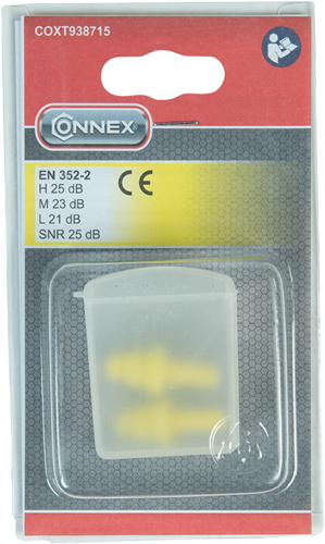 Connex Ohrstöpsel Silikon 25 dB Box 2 Stück – coxt938715