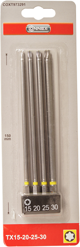 Connex-Set Bits 150 mm tx 4 Stück – coxt973291