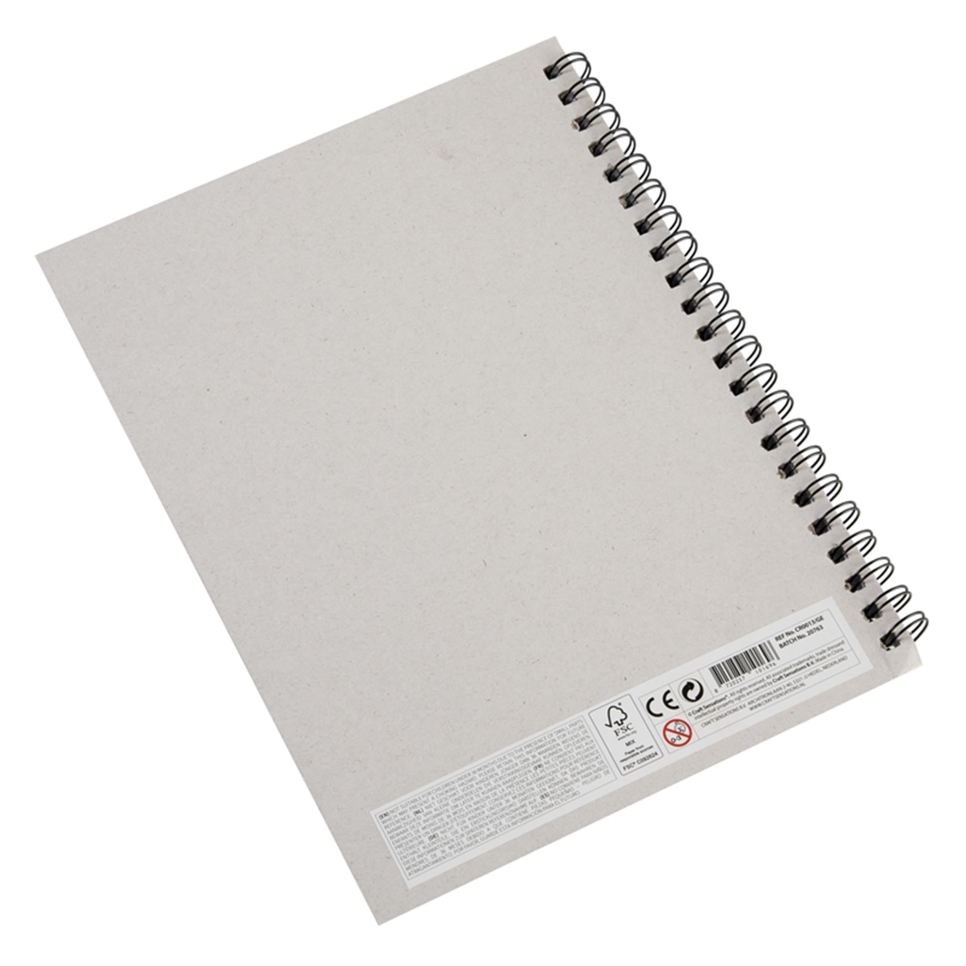 Kreatives Handwerksgruppen -Skizzbuch A4 40 Felling, 135 GSM