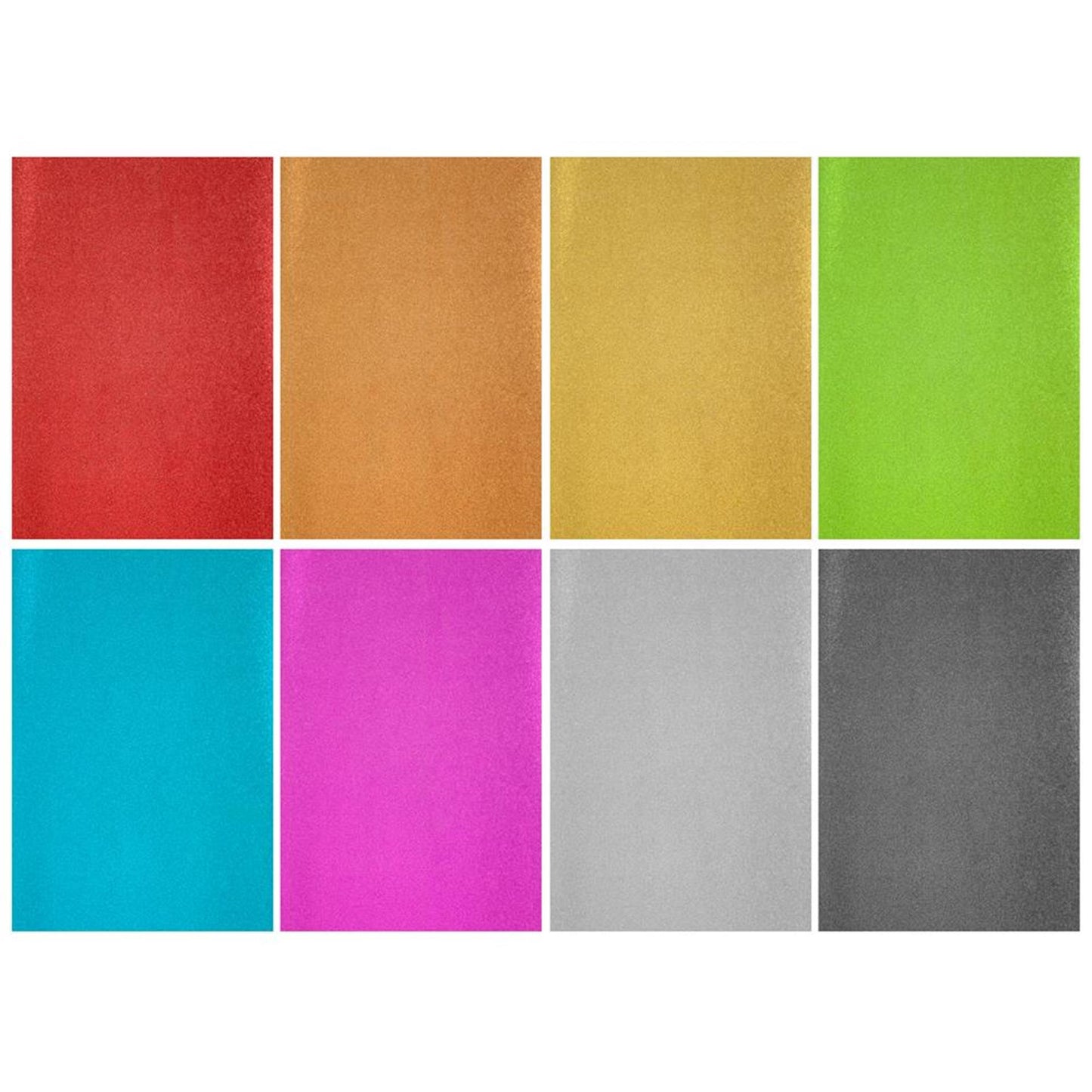 Basic Craft Basic Craft A4 Glitter Paper 150 Gramm 8 Stücke