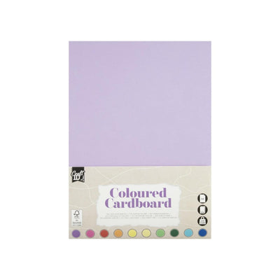 Grafix Bastelausweis, Karton, Pastell, A4, 10 Blatt, 220 g/m²