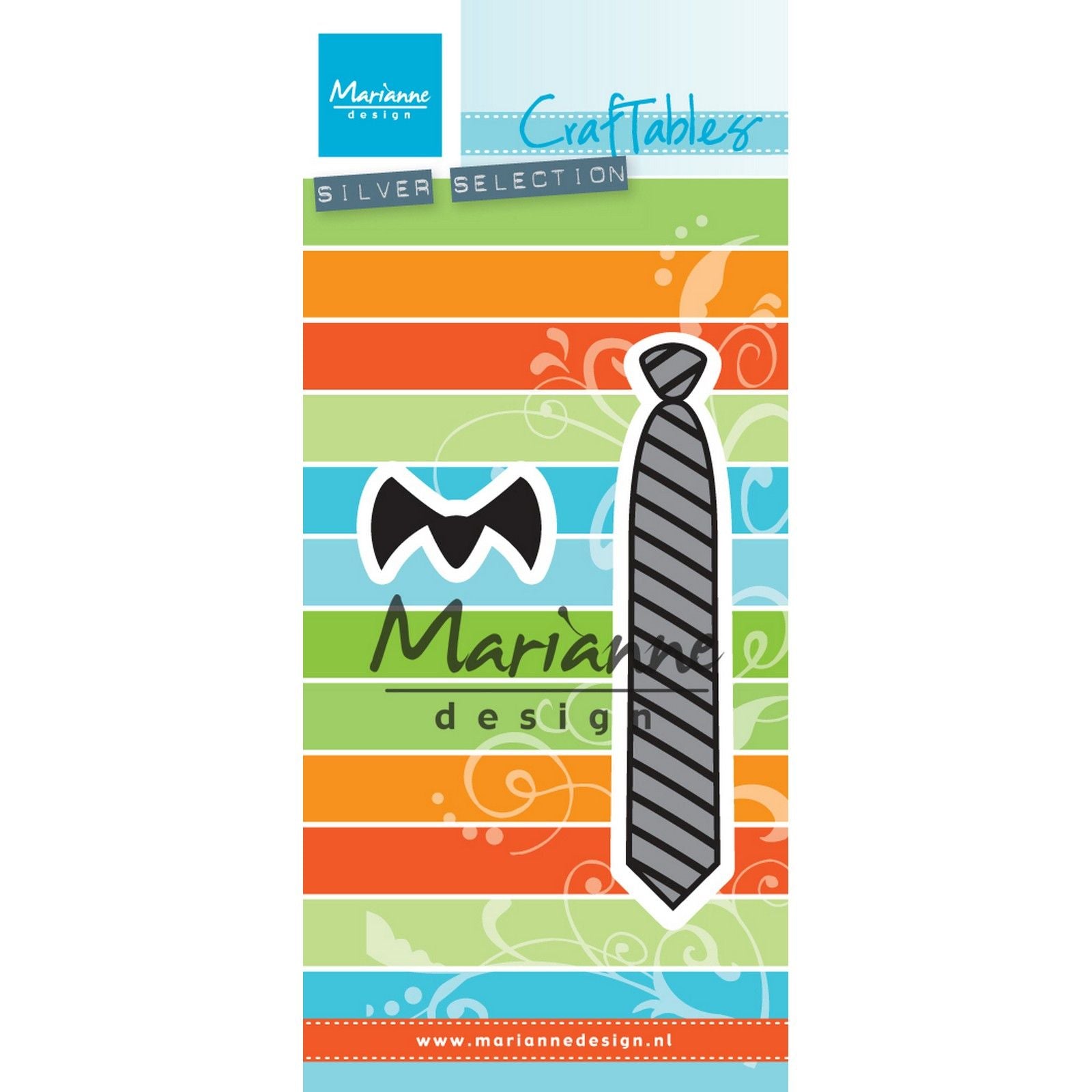 Marianne Design • Handgefertigte Herrenkrawatte