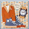 Marianne Design • Handgefertigte Herrenkrawatte