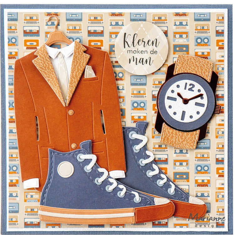 Marianne Design • Handgefertigte Herrenkrawatte