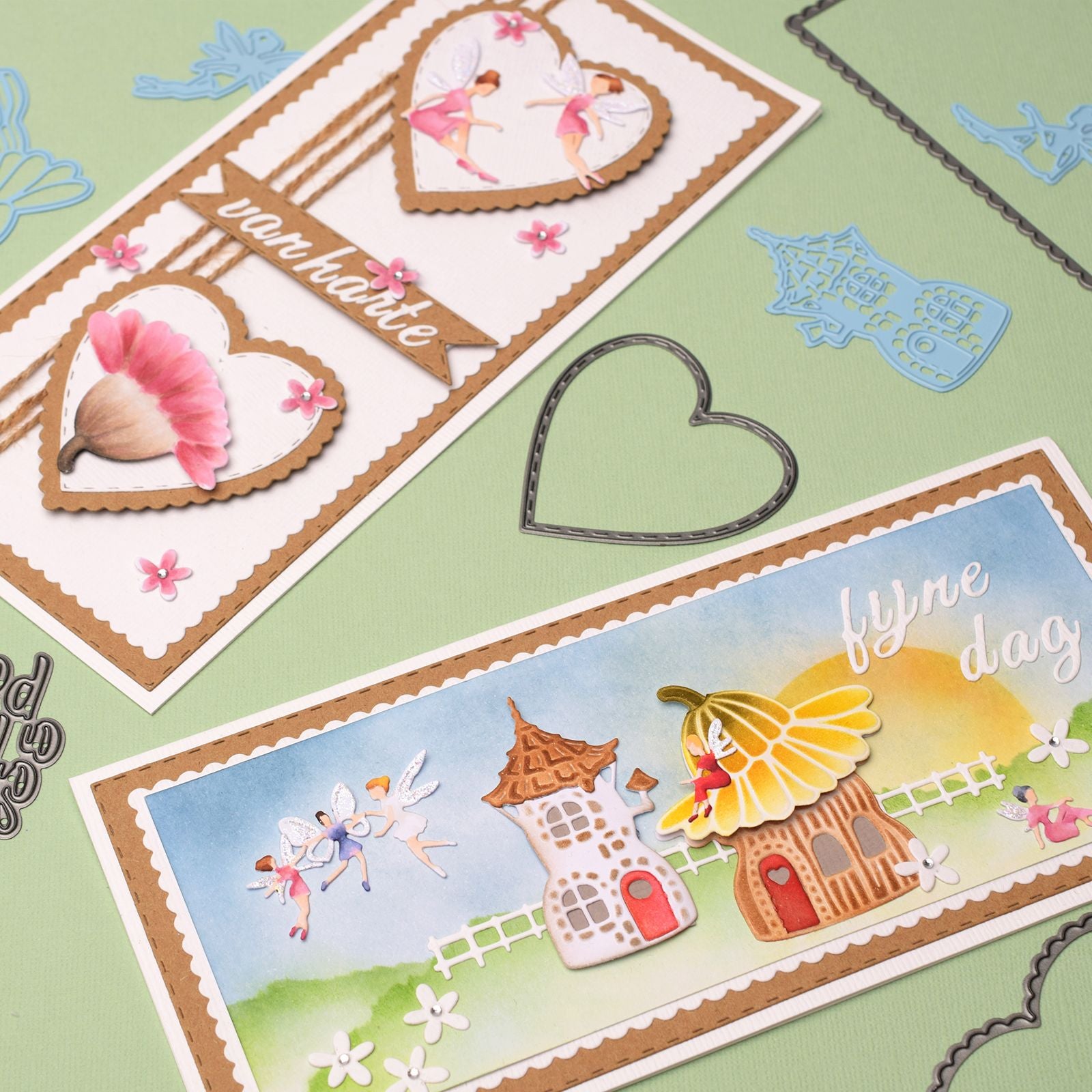 Marianne Design • Craftables Schneide-/Prägeschablone „Fee“.