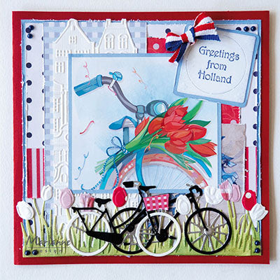 Marianne Design • Craftables Schneide-/Prägeschablone „Mountainbike“.