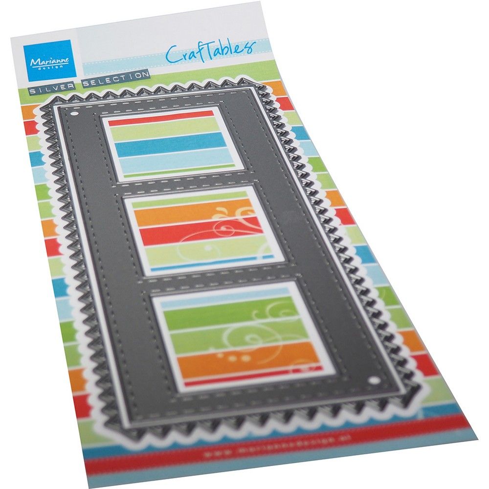 Marianne Design • Craftables Slimline 3 Quadrate