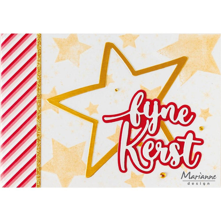 Marianne-Design • herstellbarer offener Stern