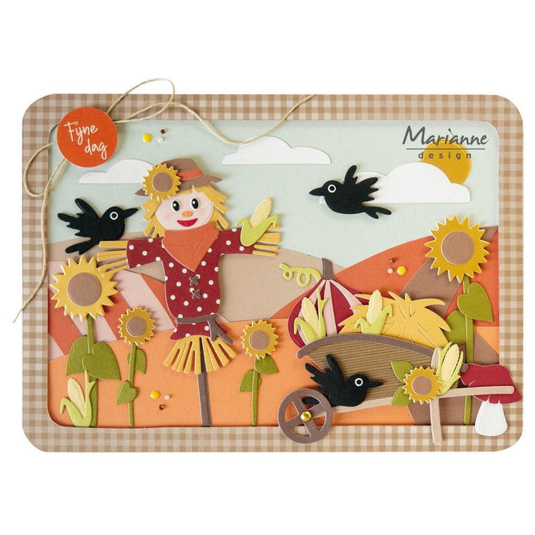 Marianne Design • Bastelbare Schubkarre von Marleen