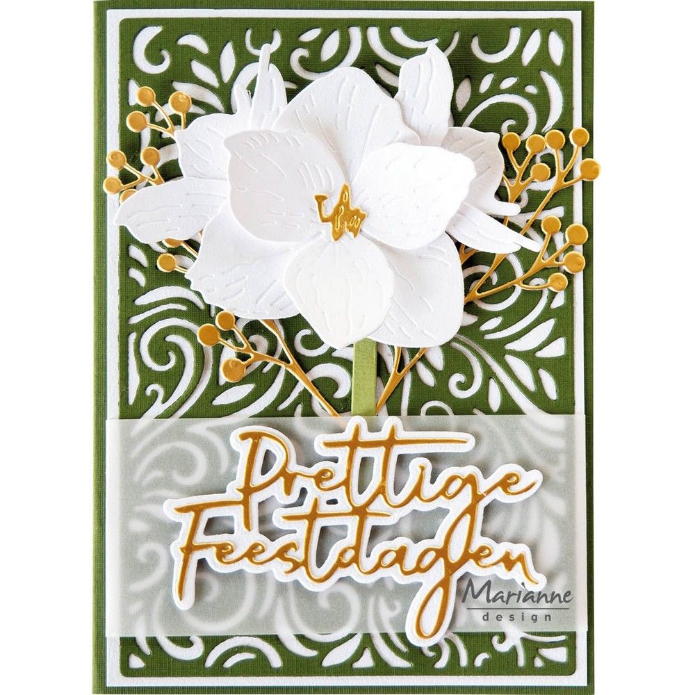 Marianne Design • Bastelbare Hintergrundwirbel A6