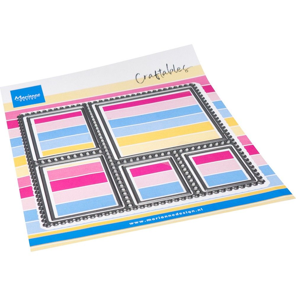 Marianne Design • Bastelbarer Layout-Stempelquadrat
