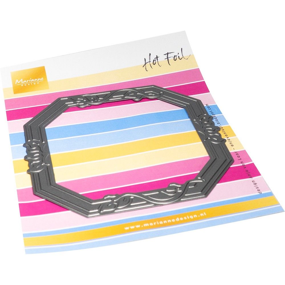 Marianne Design • Herstellbares Heißfolien-Anjas klassisches Achteck