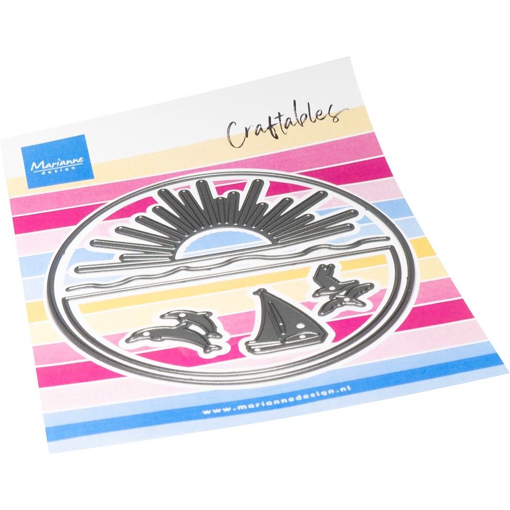 Marianne Design • herstellbare Silhouette Sonnenaufgang