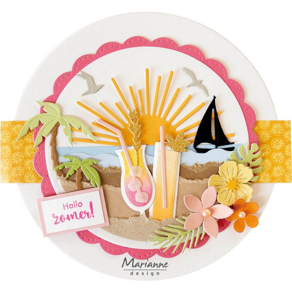 Marianne Design • herstellbare Silhouette Sonnenaufgang