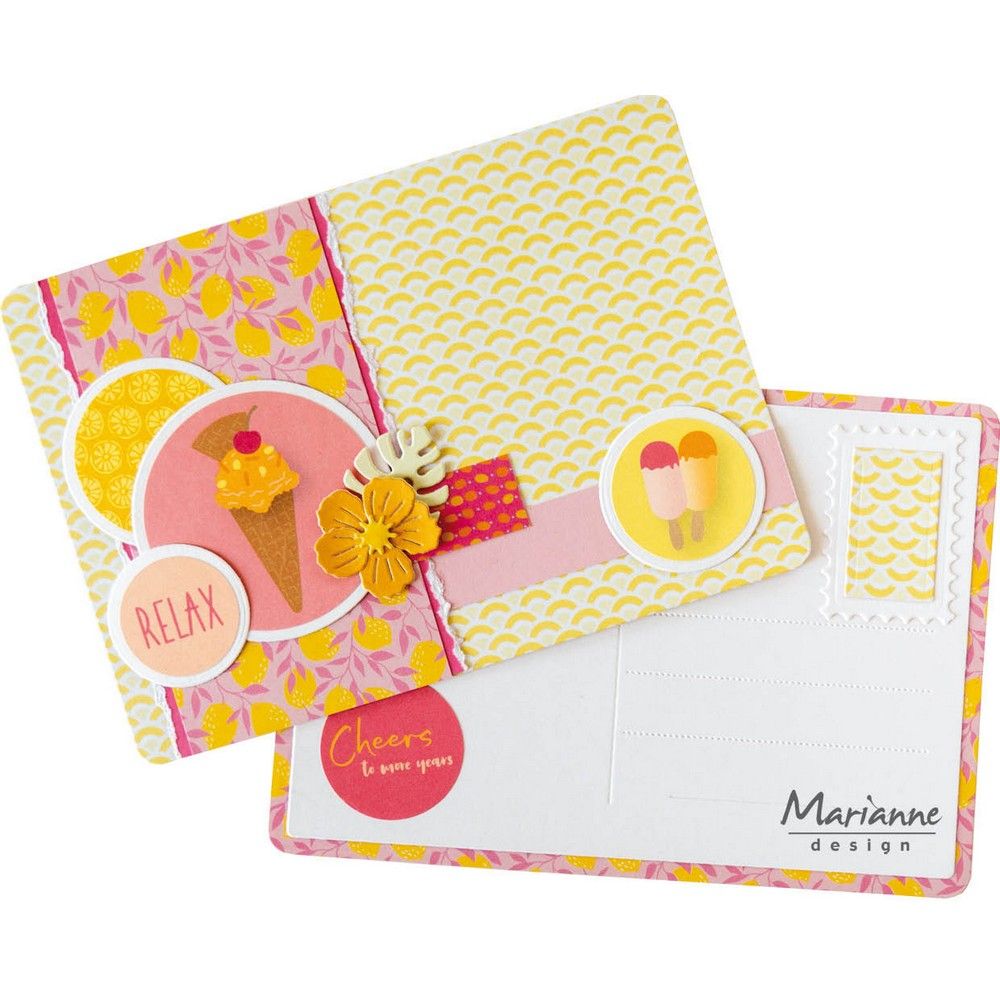 Marianne Design • Bastelbare Postkarte