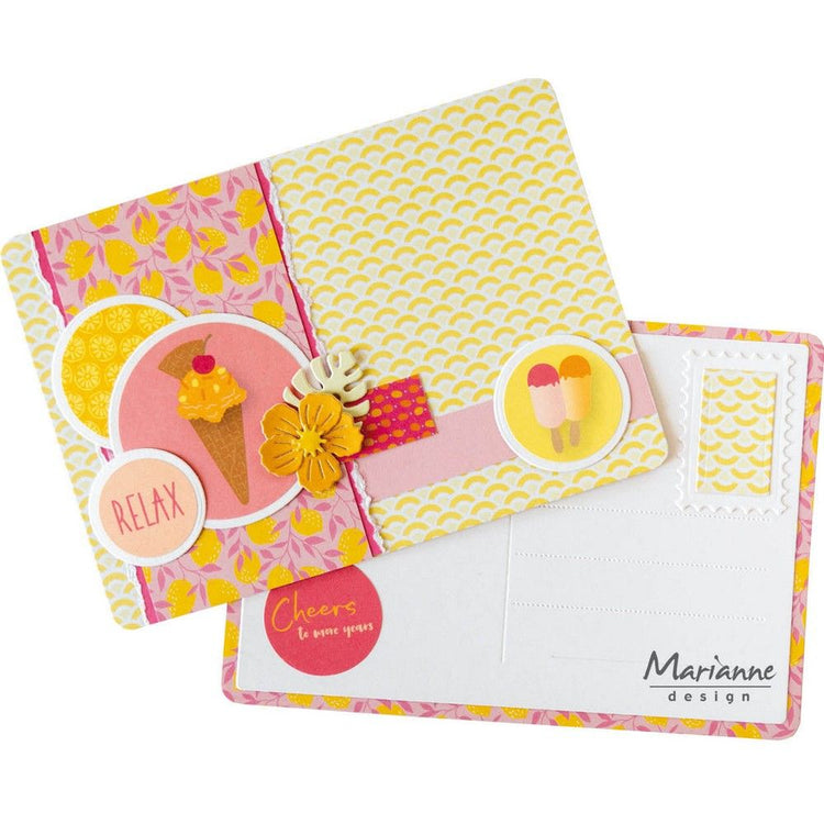 Marianne Design • Bastelbare Postkarte