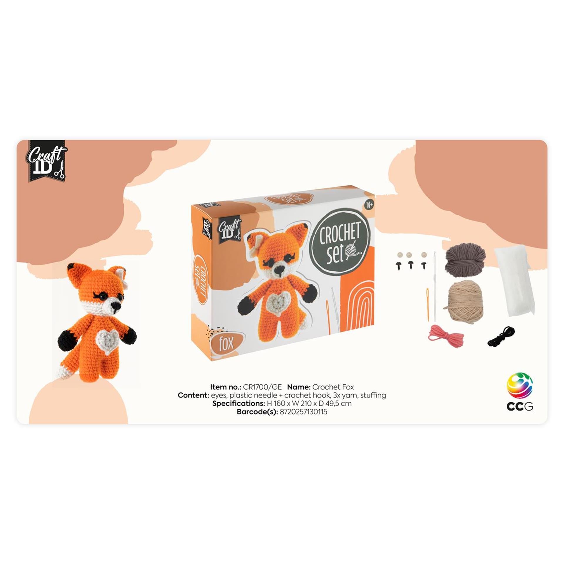 Creative Craft Group Hook -Paket Vosje