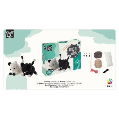 Creative Craft Group Hook Paket zwei Kätzchen