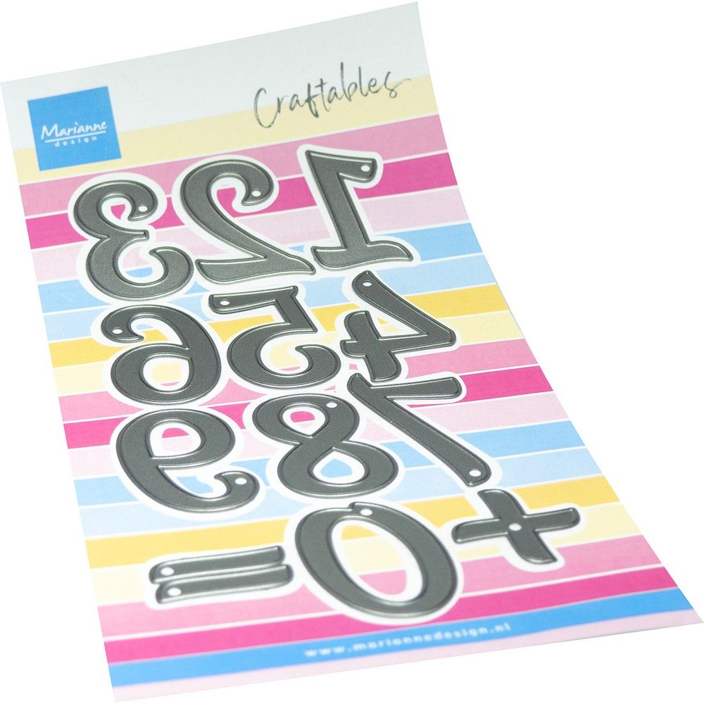 Marianne Design • Bastelbare Zahlen XL