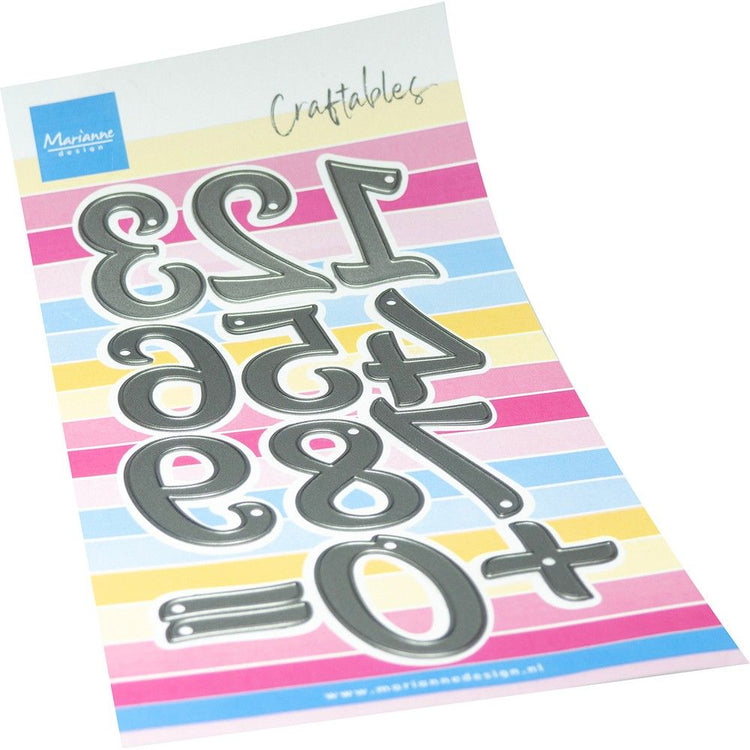 Marianne Design • Bastelbare Zahlen XL