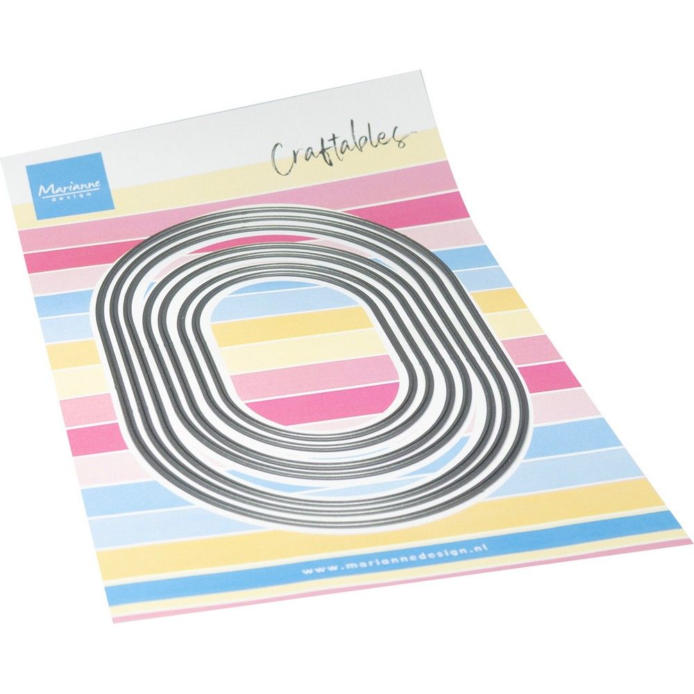 Marianne Design • Craftables Basic Stanzformen ovales Rechteck