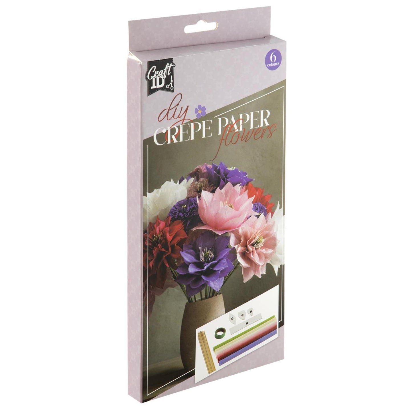 Kreative Handwerksgruppe Crepe Craft Blumen