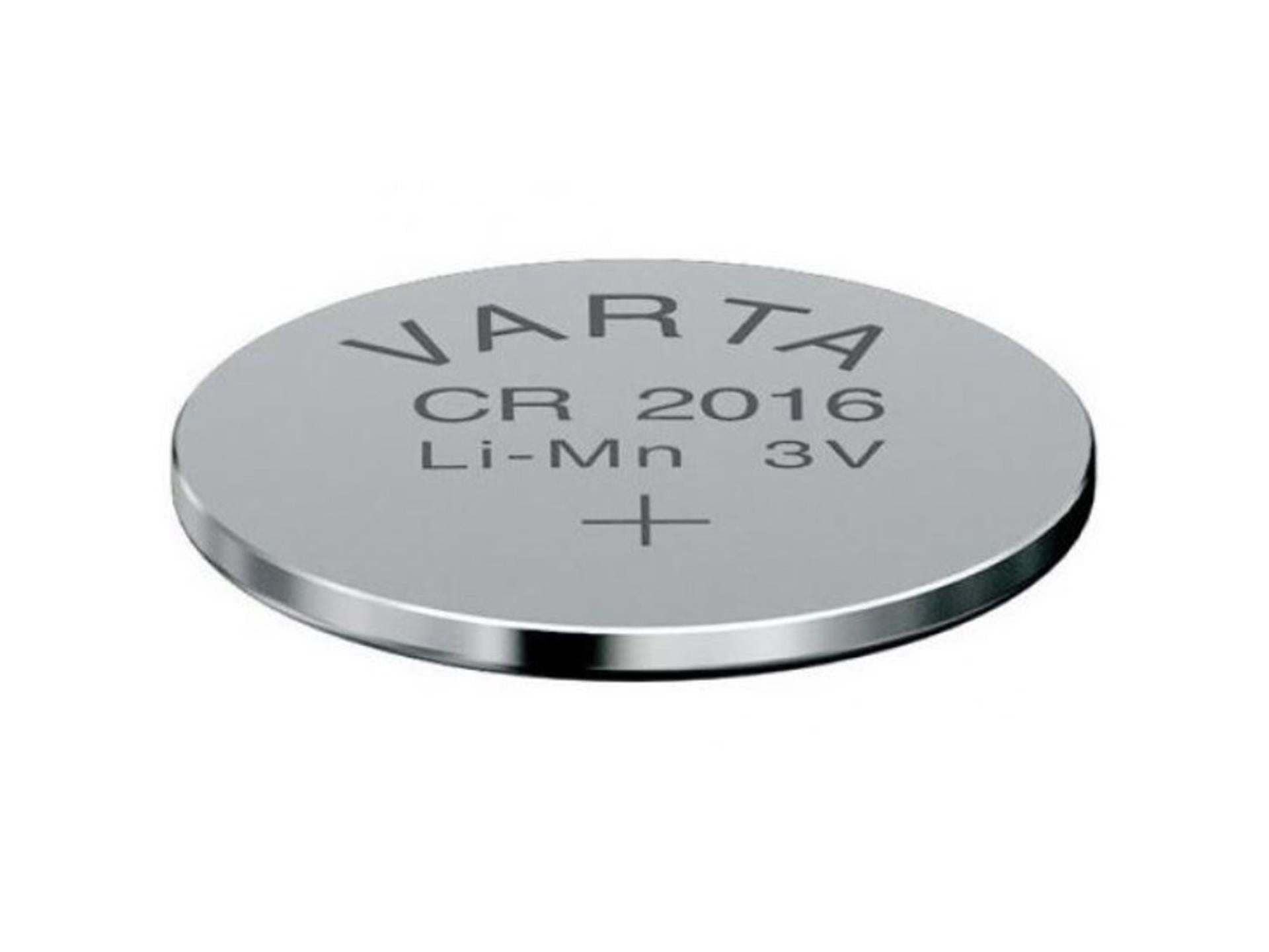 Varta CR2016 3V Lithium -Knopfzelle pro Stück