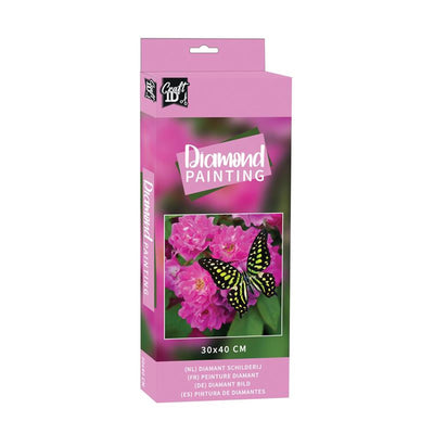 Grafix Diamantgemälde Schmetterling 30x40cm