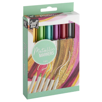 Craft-ID-Metallmarker – 6 Stück.