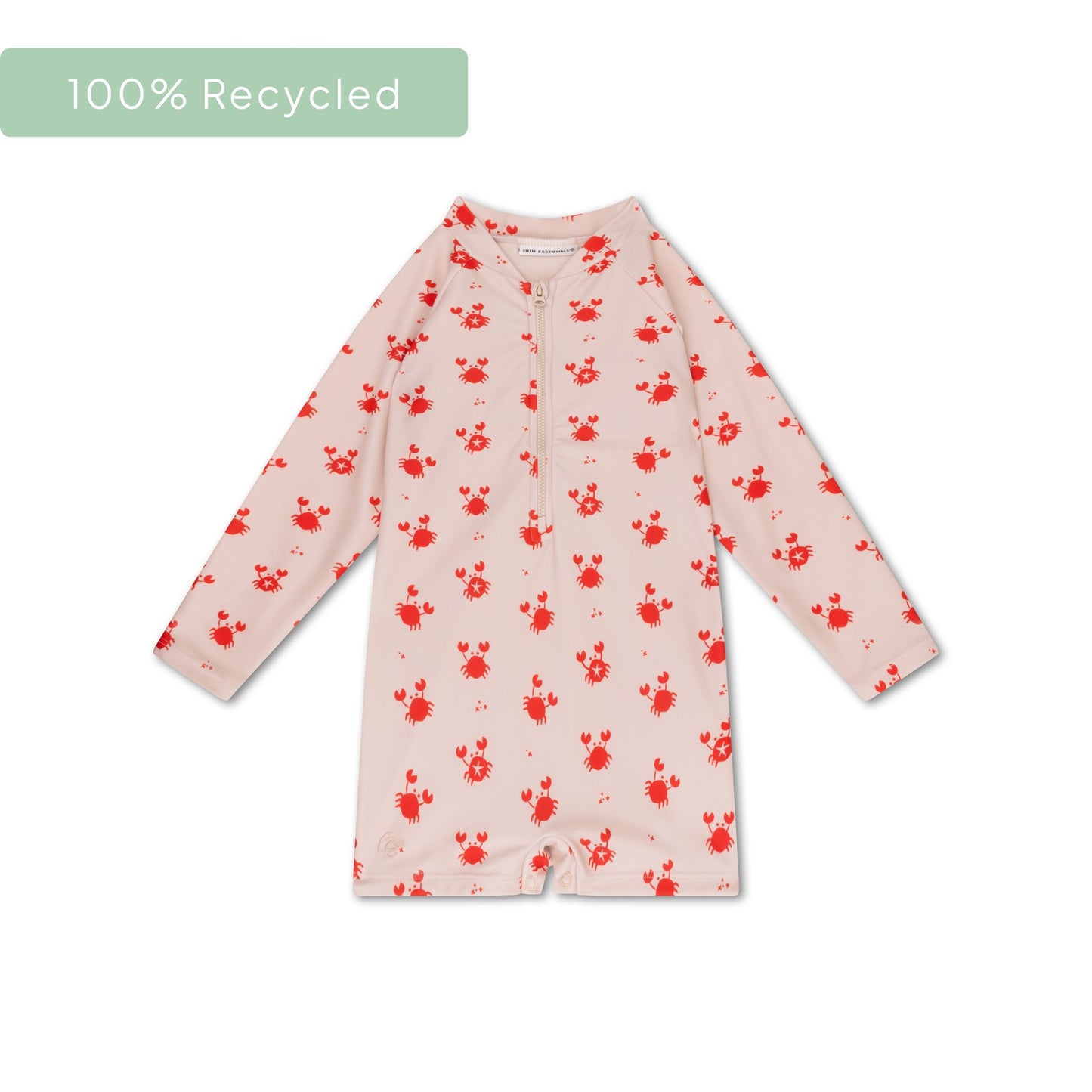 Crabby | Beige Red UV Schwimmanzug Leute