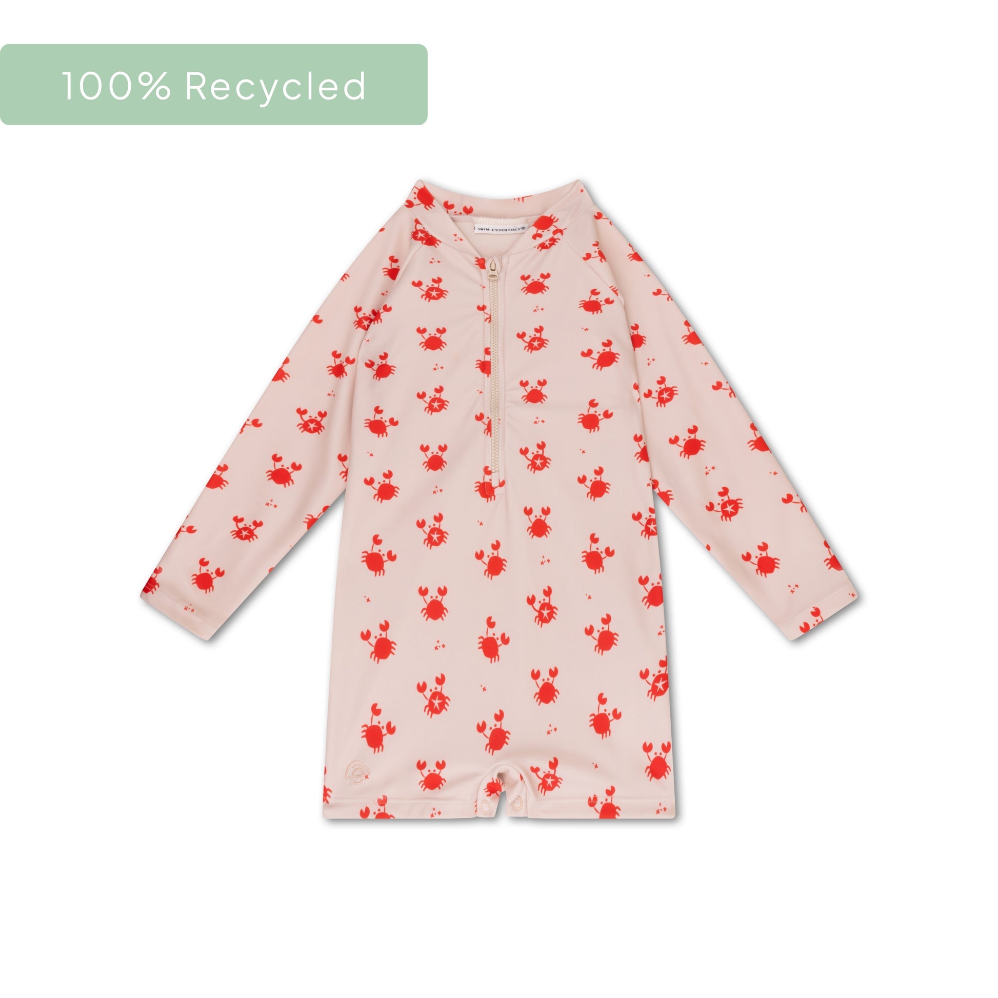 Crabby | Beige Red UV Schwimmanzug Leute