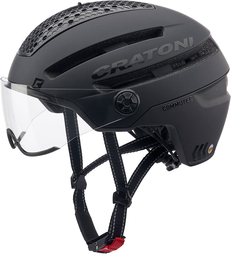 Cratoni Helm Pendler Black Matt S-M.