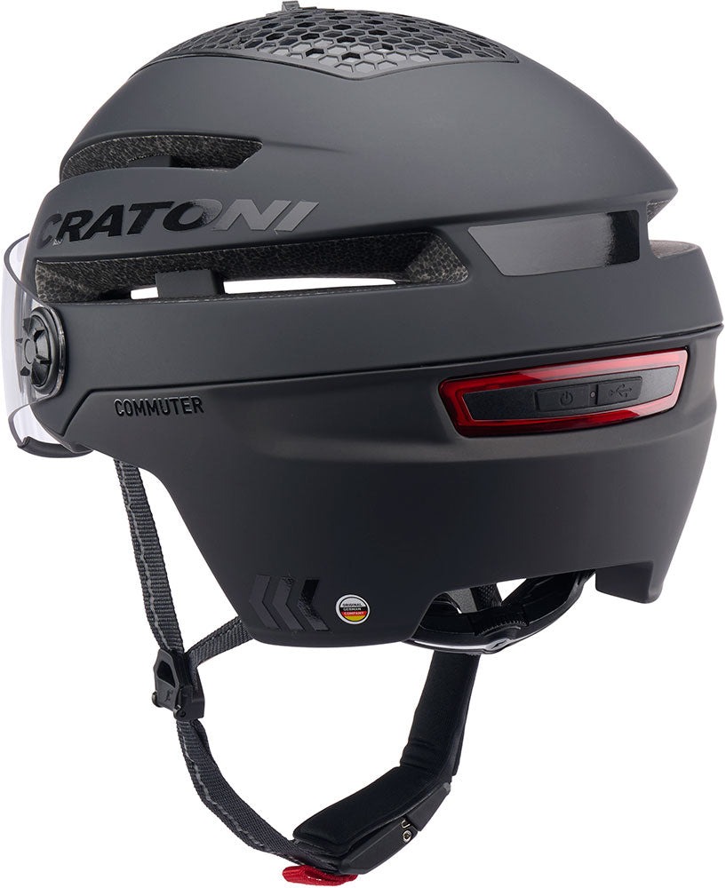 Cratoni Helm Pendler Black Matt S-M.