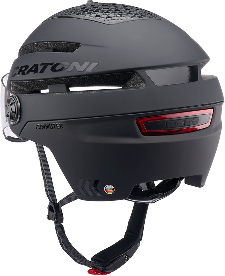 Cratoni Helm Pendler Black Matt S-M.