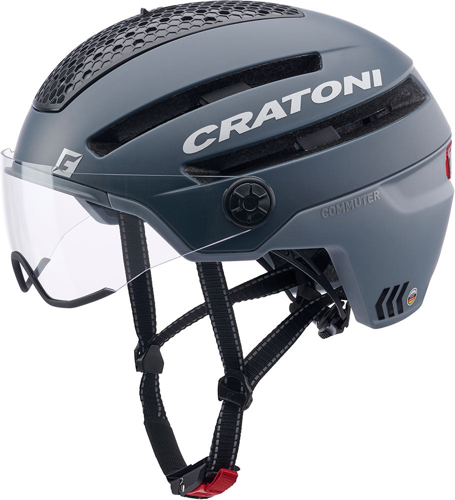 Cratoni Helm Pendler Gray Matt S-M