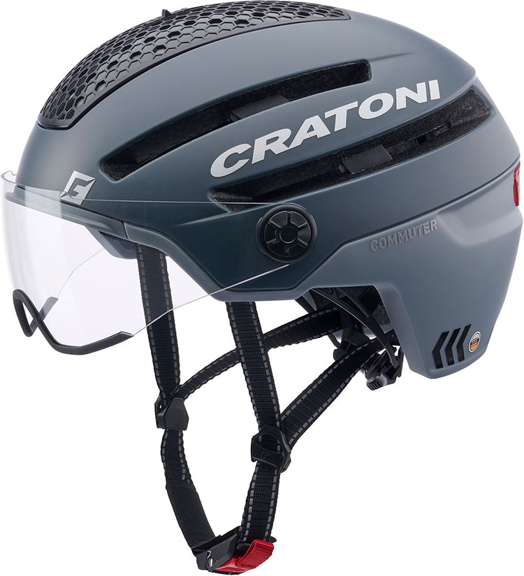 Cratoni Helm Pendler Gray Matt S-M